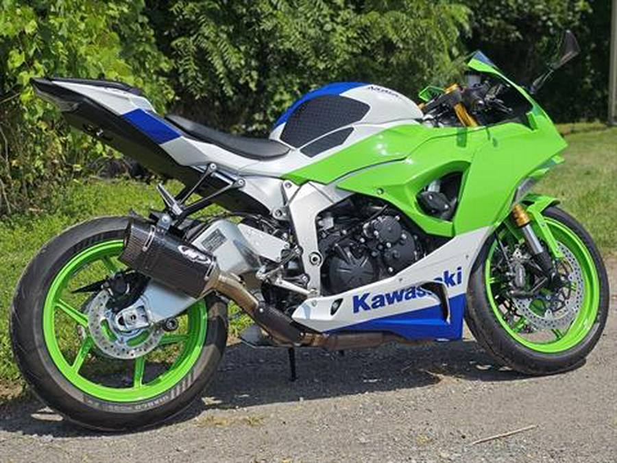 2024 Kawasaki Ninja ZX-6R 40th Anniversary Edition ABS