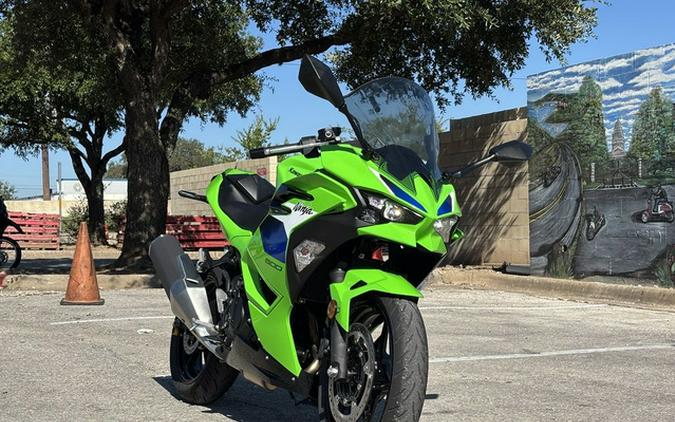 2026 Kawasaki Ninja 500 Metallic Flat Spark Black