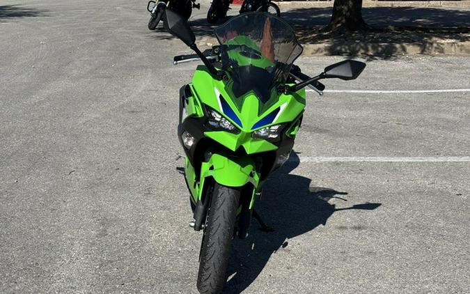 2026 Kawasaki Ninja 500 Metallic Flat Spark Black