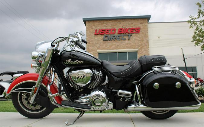 2018 Indian SPRINGFIELD, THUNDER BLK - $11,999.00