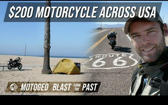 $200 Motorcycle across USA / @motogeo