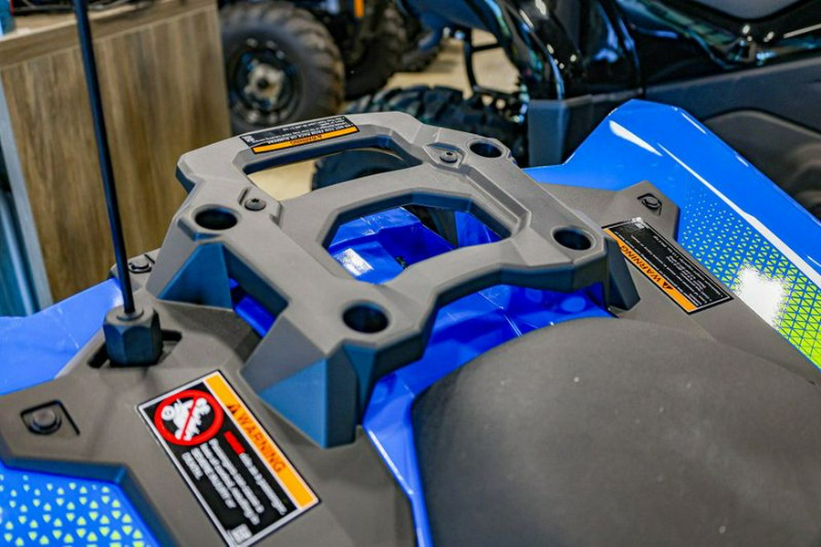 New 2025 POLARIS OUTLAW 70 EFI VELOCITY BLUE LIFTED LIME