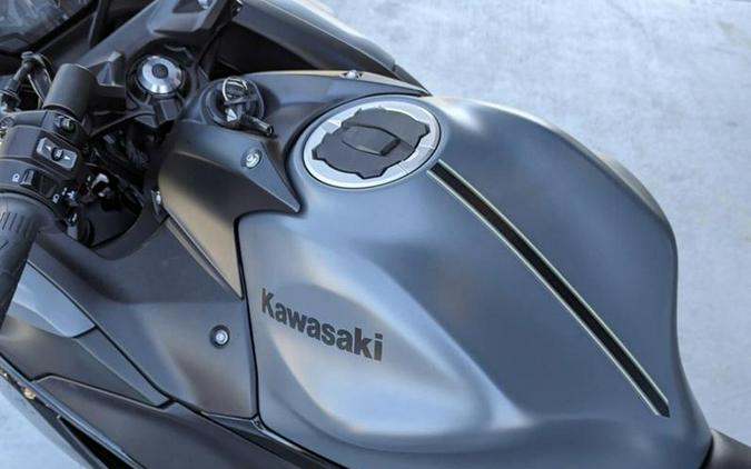 2024 Kawasaki Ninja® 650 ABS Metallic Matte Dark Gray/Metallic Spark Black