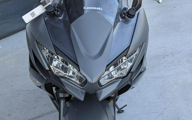 2024 Kawasaki Ninja® 650 ABS Metallic Matte Dark Gray/Metallic Spark Black