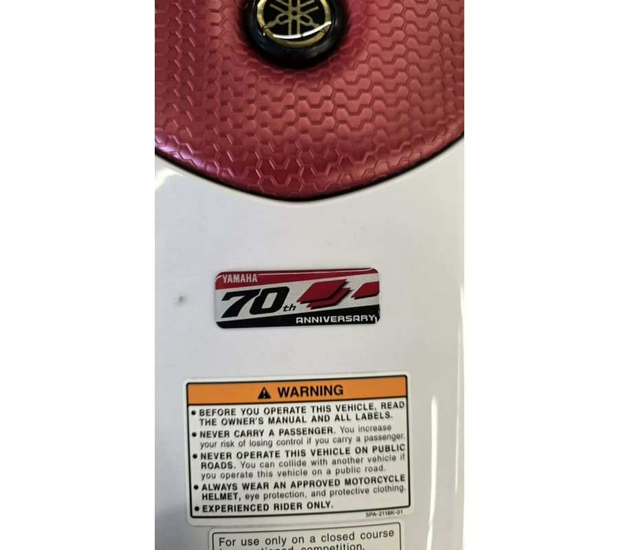 2026 Yamaha YZ 250 70th Anniversary Edition