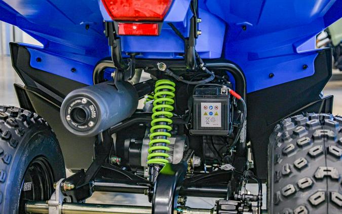 New 2025 POLARIS OUTLAW 70 EFI VELOCITY BLUE LIFTED LIME