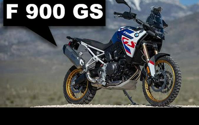 Riding The New BMW F 900 GS Trophy