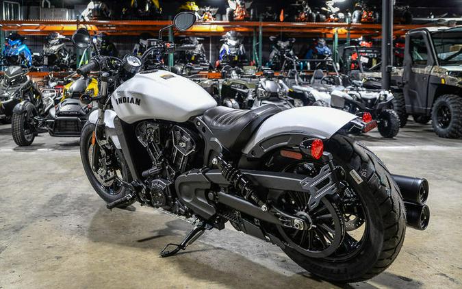 2024 Indian Motorcycle® Scout® Bobber Sixty ABS Ghost White Metallic