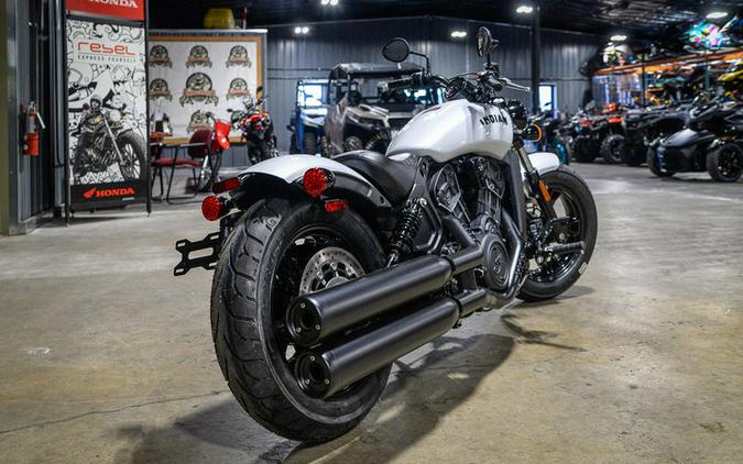 2024 Indian Motorcycle® Scout® Bobber Sixty ABS Ghost White Metallic