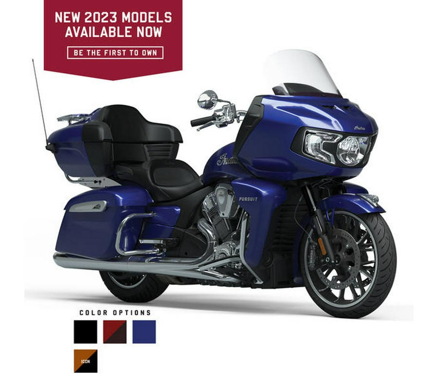 2023 Indian Motorcycle® Pursuit Limited with Premium Package Spirit Blue Metallic