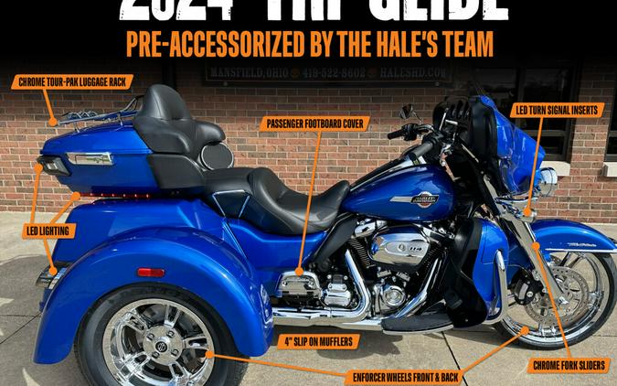2024 Harley-Davidson Tri Glide Ultra Trike FLHTCUTG *added accessories