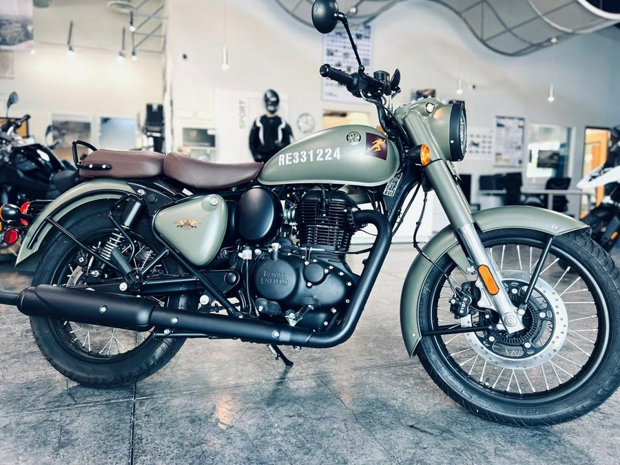 2023 Royal Enfield Classic 350 Signals Marsh Grey