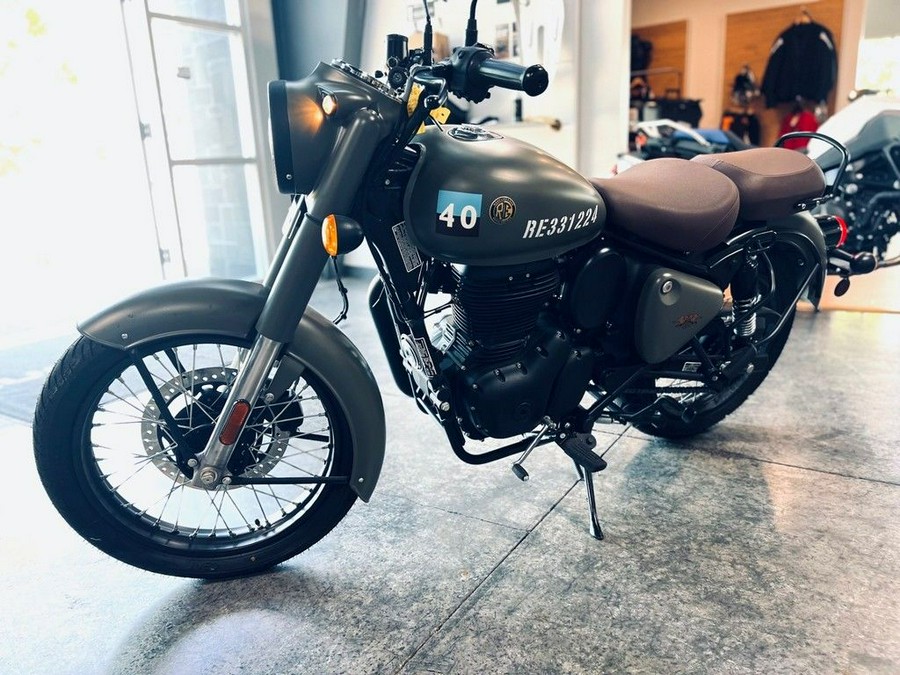 2023 Royal Enfield Classic 350 Signals Marsh Grey