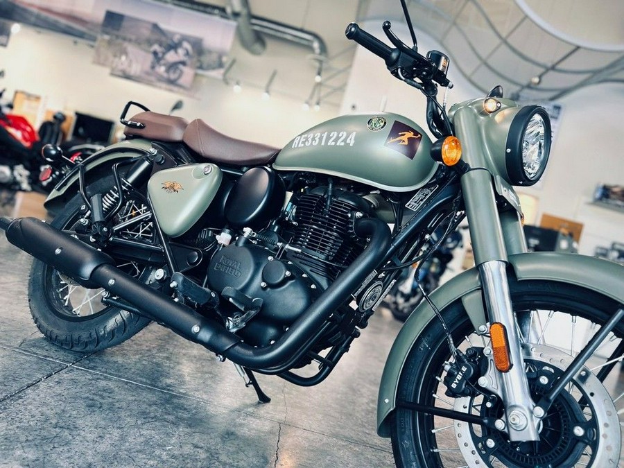 2023 Royal Enfield Classic 350 Signals Marsh Grey