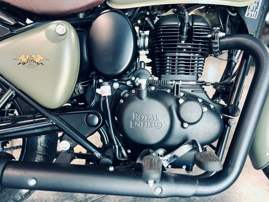 2023 Royal Enfield Classic 350 Signals Marsh Grey