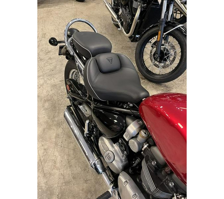 2022 Triumph Bonneville Speedmaster Red Hopper