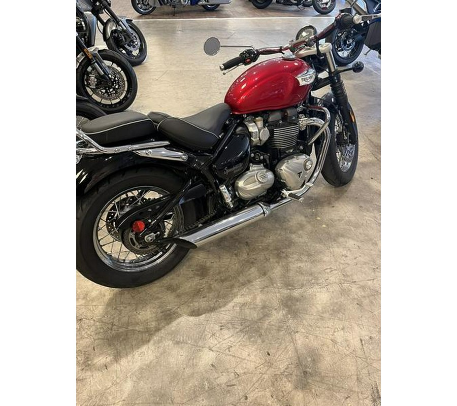 2022 Triumph Bonneville Speedmaster Red Hopper