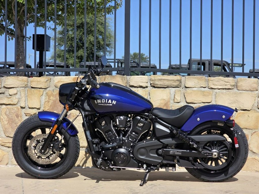 2025 Indian Motorcycle® Scout® Bobber Limited +Tech Spirit Blue Metallic
