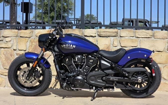 2025 Indian Motorcycle® Scout® Bobber Limited +Tech Spirit Blue Metallic