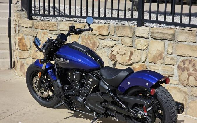 2025 Indian Motorcycle® Scout® Bobber Limited +Tech Spirit Blue Metallic