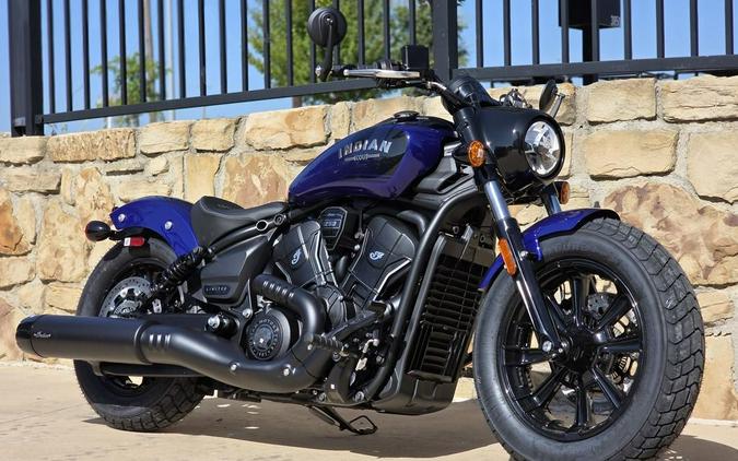 2025 Indian Motorcycle® Scout® Bobber Limited +Tech Spirit Blue Metallic