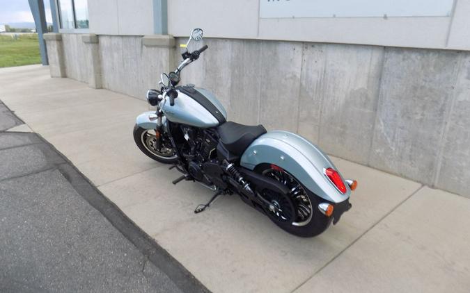 2025 Indian Motorcycle® Scout® Sixty Classic Limited Frost Silver