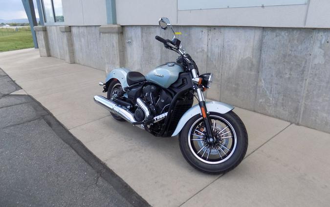 2025 Indian Motorcycle® Scout® Sixty Classic Limited Frost Silver