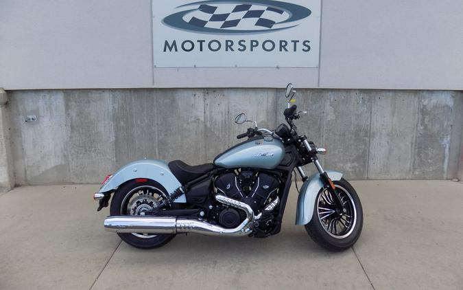 2025 Indian Motorcycle® Scout® Sixty Classic Limited Frost Silver