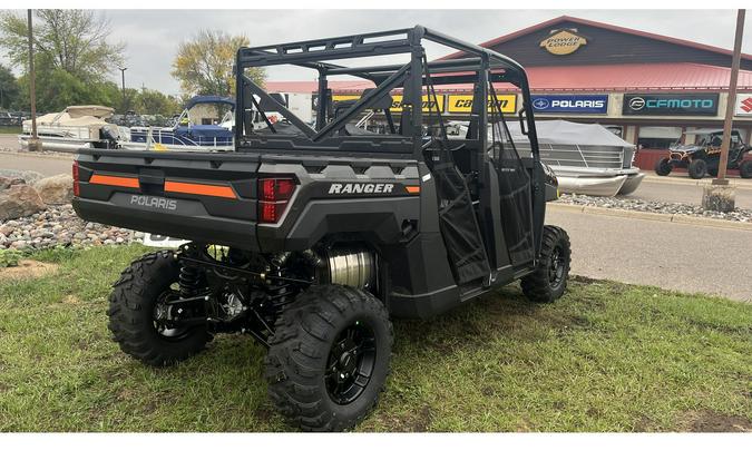 2024 Polaris Industries RANGER CREW XP 1000 PREMIUM - SUPER GRAPHITE W/ORANGE BURST