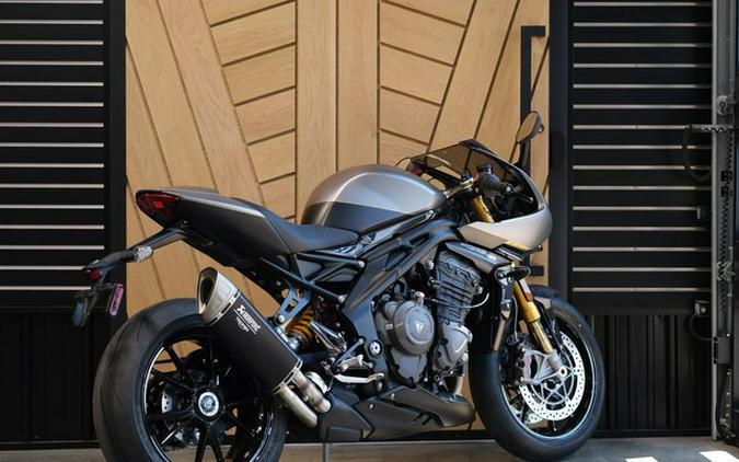 2025 Triumph Speed Triple 1200 RR Breitling Edition Storm Grey