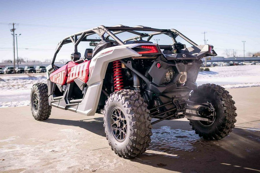 2025 Can-Am® Maverick X3 MAX DS Turbo RR Fiery Red & Hyper Silver