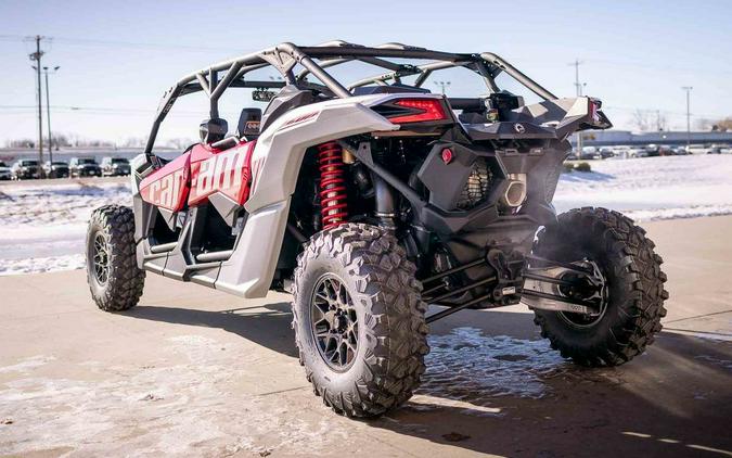 2025 Can-Am® Maverick X3 MAX DS Turbo RR Fiery Red & Hyper Silver