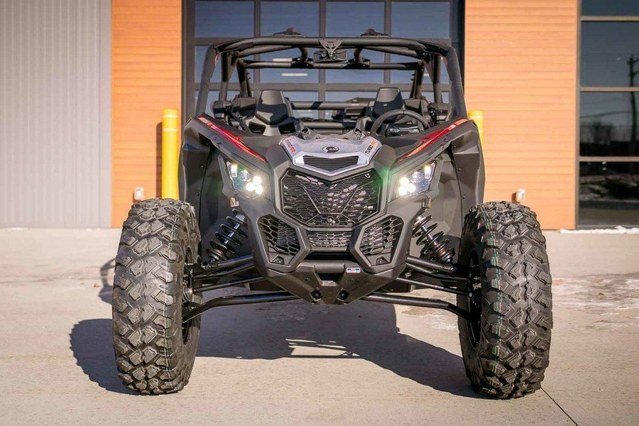 2025 Can-Am® Maverick X3 MAX DS Turbo RR Fiery Red & Hyper Silver