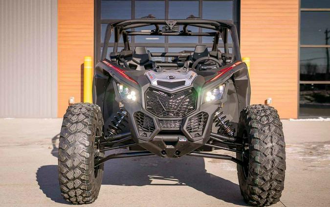 2025 Can-Am® Maverick X3 MAX DS Turbo RR Fiery Red & Hyper Silver