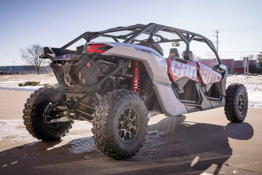 2025 Can-Am® Maverick X3 MAX DS Turbo RR Fiery Red & Hyper Silver