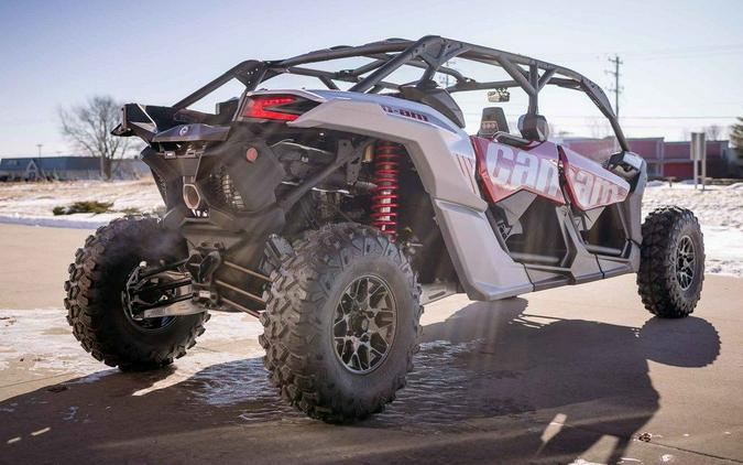 2025 Can-Am® Maverick X3 MAX DS Turbo RR Fiery Red & Hyper Silver
