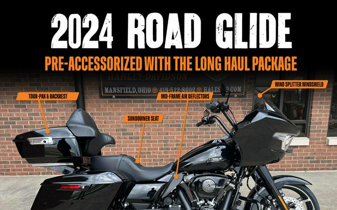 2024 Harley-Davidson Road Glide FLTRX with Long-Haul Package & Tour Pak