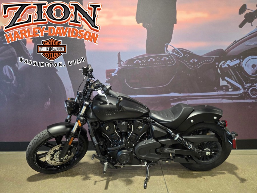 2025 Indian Motorcycle Sport Scout® Black Metallic