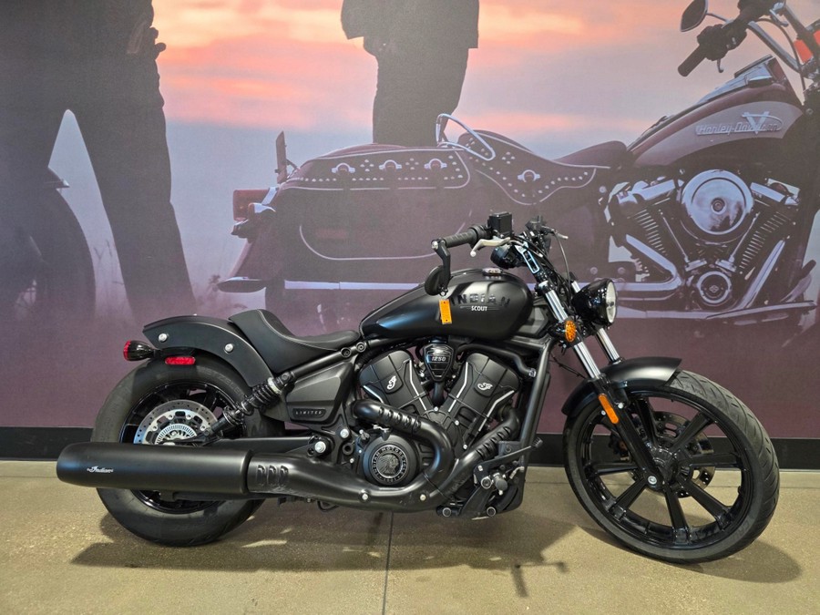 2025 Indian Motorcycle Sport Scout® Black Metallic