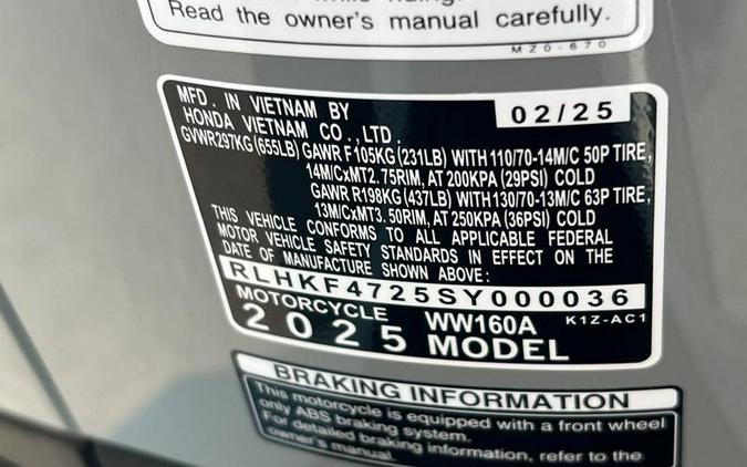 2025 Honda® PCX ABS