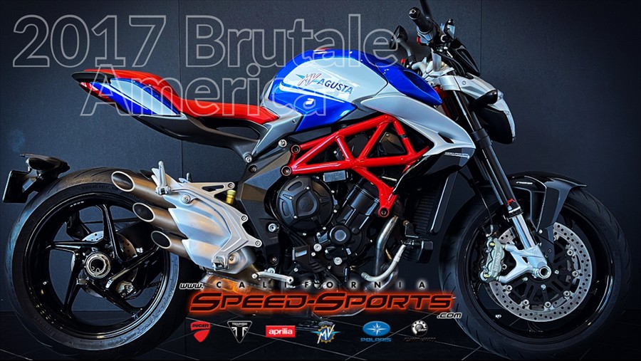 2017 MV Agusta Brutale 800 America