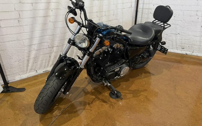 2016 Harley-Davidson® Forty-Eight® XL 1200X 445307 Hard Candy Cancun Blue Flake