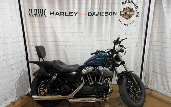 2016 Harley-Davidson® Forty-Eight® XL 1200X 445307 Hard Candy Cancun Blue Flake