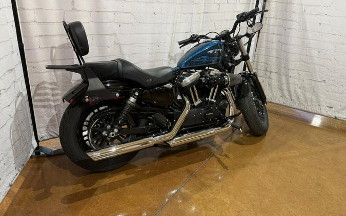 2016 Harley-Davidson® Forty-Eight® XL 1200X 445307 Hard Candy Cancun Blue Flake