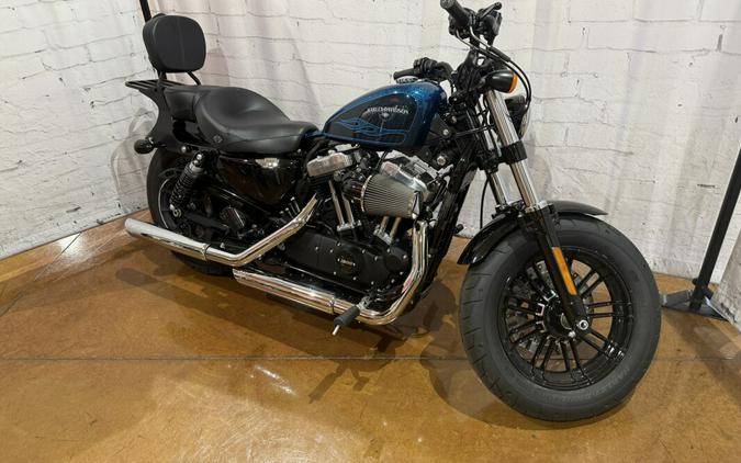 2016 Harley-Davidson® Forty-Eight® XL 1200X 445307 Hard Candy Cancun Blue Flake