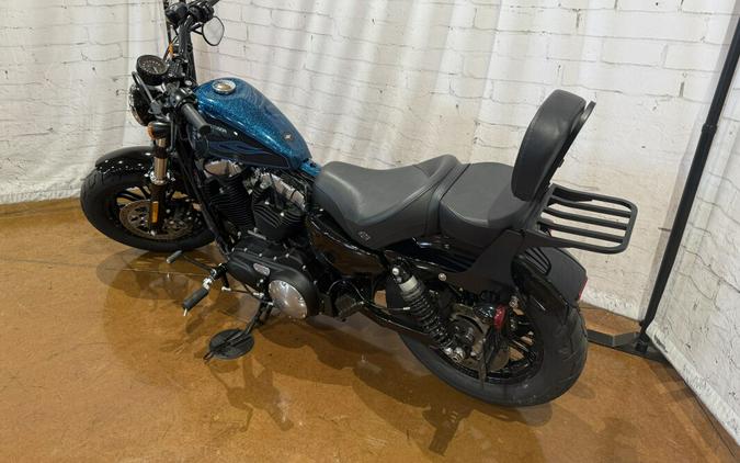 2016 Harley-Davidson® Forty-Eight® XL 1200X 445307 Hard Candy Cancun Blue Flake