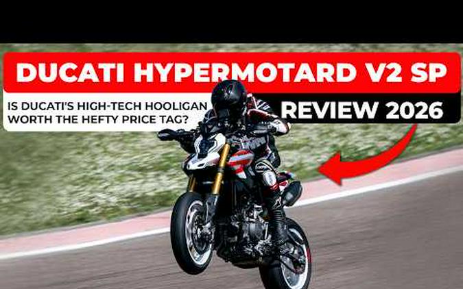 2026 Ducati Hypermotard V2 SP Review | Is the New 890cc Engine Enough?