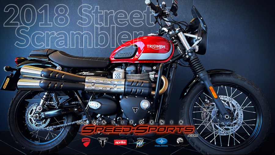 2018 Triumph STREET SCRAMBLER