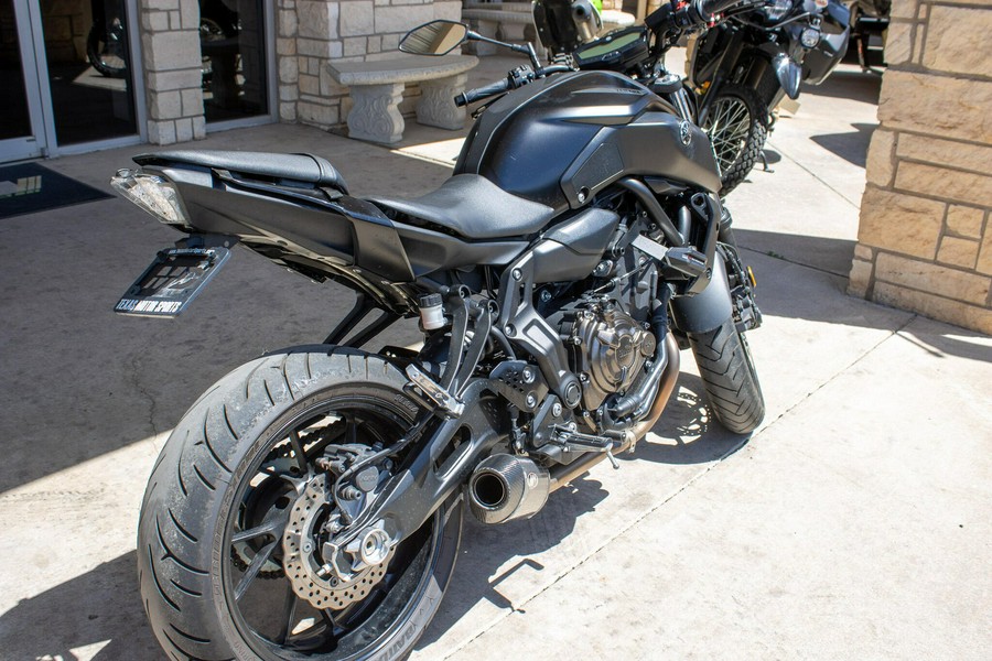 2019 YAMAHA MT-07
