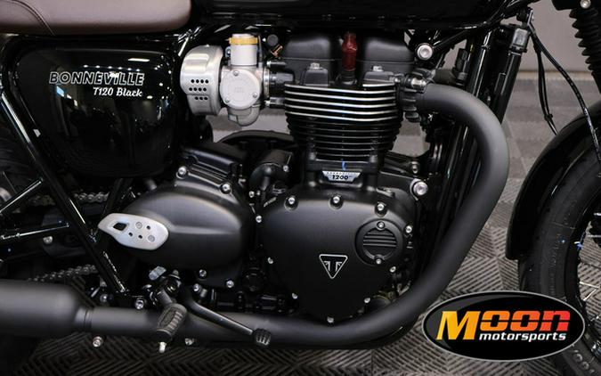 2024 Triumph Bonneville T120 Black Jet Black